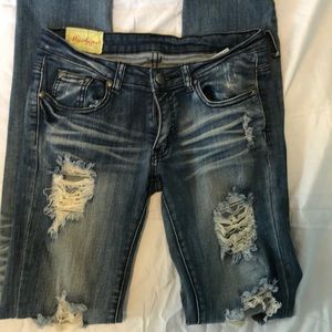 Machine jeans